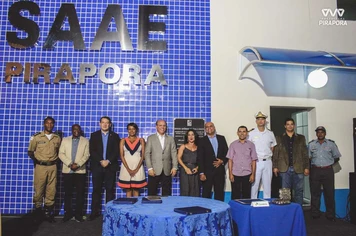 64 anos do SAAE Pirapora é comemorado com inauguração e selo personalizado