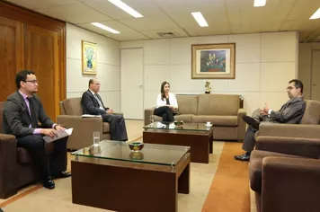 Prefeita Marcella tem reunião com presidente do TCE/MG
