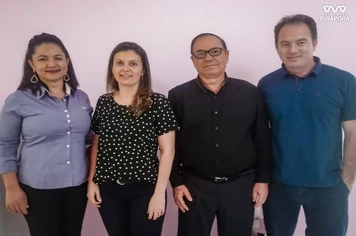 Prefeita Marcella recebe Gerente do Bretas