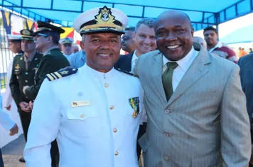 Troca de comando da Marinha em Pirapora