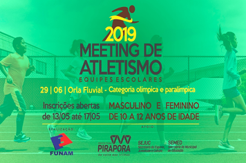 Vem aí o Meeting de Atletismo, em Pirapora