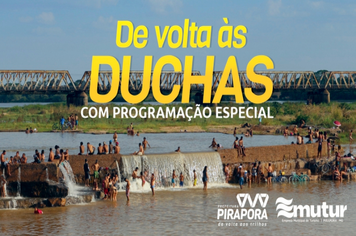 Balneário das Duchas com programação especial