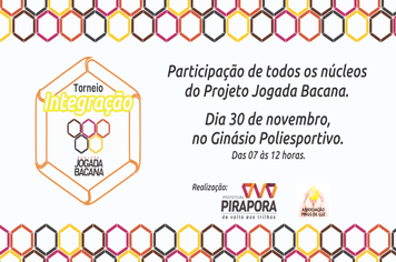 Projeto Jogada Bacana realiza Torneio Integração