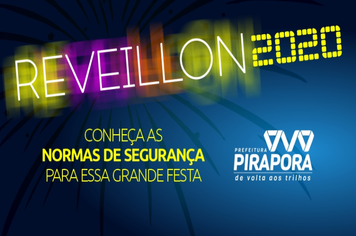 Réveillon 2020 com segurança em Pirapora