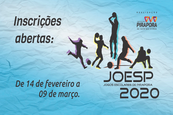 Inscrições abertas para o Joesp 2020