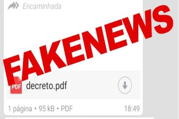 Nota de esclarecimento e repúdio: Fakenews