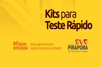 Prefeitura de Pirapora compra kits de teste para COVID-19