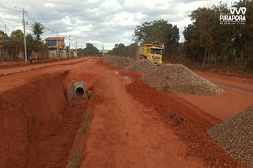 Obras da Benjamim Constant seguem em ritmo intenso