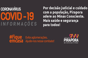 Covid-19: Pirapora adere ao “Minas Consciente” e mudanças acontecem ainda esta semana
