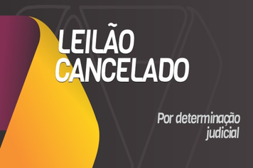 Leilão da Prefeitura de Pirapora cancelado