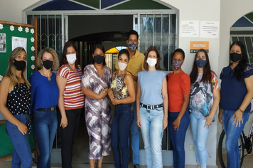 SECRETÁRIA ANAMARIA BURLE VISITA OS EQUIPAMENTOS SOCIOASSISTENCIAIS DA SEFAM