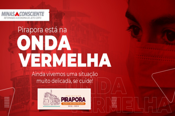 PIRAPORA PASSA PARA ONDA VERMELHA