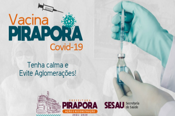 Vacina Covid-19: Comunicado para Trabalhadores da Saúde