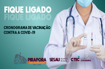 Pirapora avança na vacinação contra Covid-19 para trabalhadores da Educação