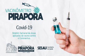 Covid-19: Vacinômetro é atualizado