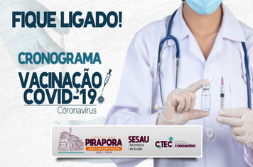 Pirapora avança mais uma vez na vacinação contra a covid-19