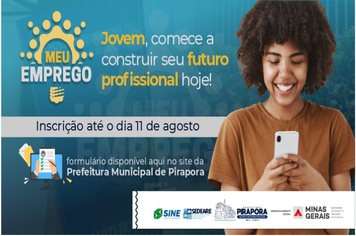 OPORTUNIDADE PARA O JOVEM PIRAPORENSE