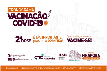 Pirapora começa a vacinar adolescentes de 12 a 17 anos com comorbidades