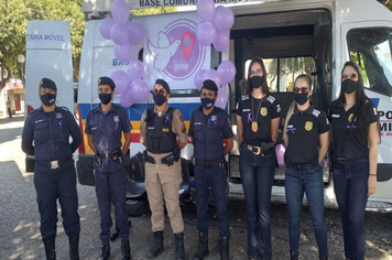 Guarda Civil Municipal participa de ação no Agosto Lilás