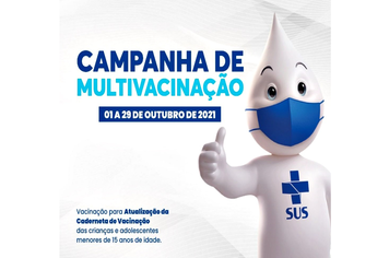 DIA D DE MULTIVACINAÇÃO PARA CRIANÇAS E ADOLESCENTE