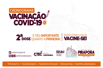 Covid-19: Cronograma de Vacinação