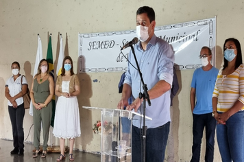 Prefeitura de Pirapora reformará escola do Cidade Jardim e confirma a pavimentação de ruas do bairro