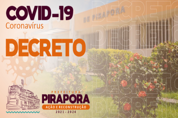 Covid-19: Prefeitura de Pirapora divulga novo decreto