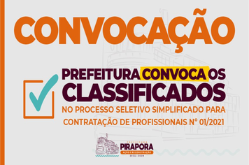 Publicada a segunda convocação de candidatos classificados no Processo Seletivo para contratação