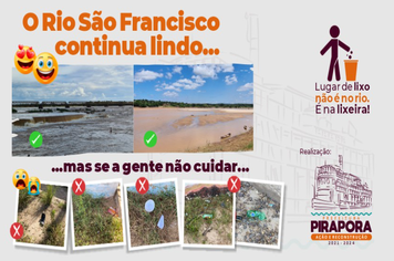 Praia limpa, vamos cuidar do que é nosso