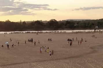 SEJUC monta espaços para prática de esportes de praia
