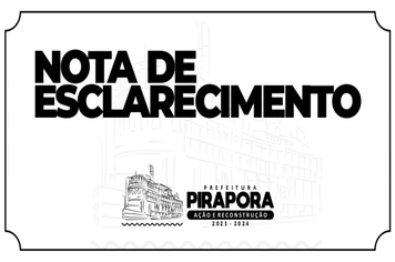Nota de Esclarecimento e Pesar