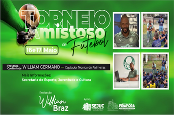 Prefeitura de Pirapora promove categorias de base com torneio e observador técnico do Palmeiras