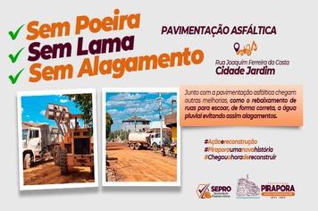 Asfalto do Cidade Jardim