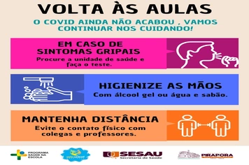 O Covid-19 não acabou, continue se cuidando!