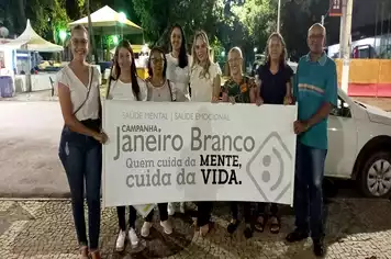 Janeiro Branco sensibiliza a comunidade sobre a importância da estabilidade mental