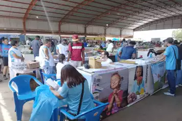 Atenção Primária faz parceria e promove Ações de Saúde na Feira do Santos Dumont