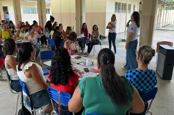 Profissionais da Educação Municipal de Pirapora participam de oficinas e aprimoram conhecimentos
