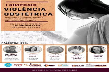I SIMPÓSIO CONTRA VIOLÊNCIA OBSTÉTRICA