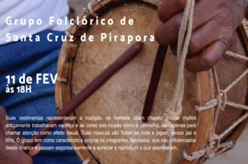 Cultura barranqueira de Pirapora é destaque em festival cultural de Belo Horizonte