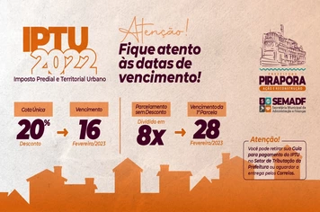 Pague hoje, IPTU 2022 com desconto