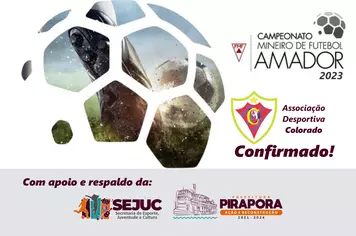 Pirapora estará no Campeonato Mineiro de Futebol Amador