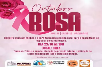 Sesau convida para comemoração do Outubro Rosa
