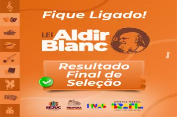 Disponíveis as respostas aos recursos e resultados finais da etapa de Seleção da Lei Aldir Blanc