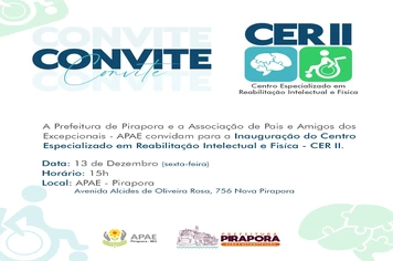 Inauguração das novas instalações do CER II