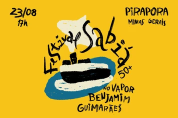 Festival Sabiá traz grandes atrações para Pirapora à bordo do Vapor Benjamim Guimarães