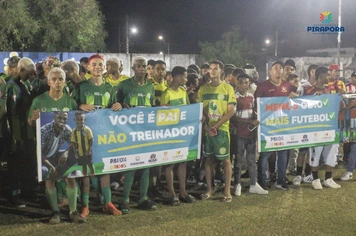 Memória e futuro do futebol piraporense se encontraram na abertura da 1ª Copa Velho Chico