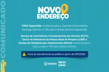 Mudança de Endereço