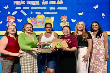 Semed de Pirapora promove aula inaugural do projeto EJAI na Escola Geny Hatem