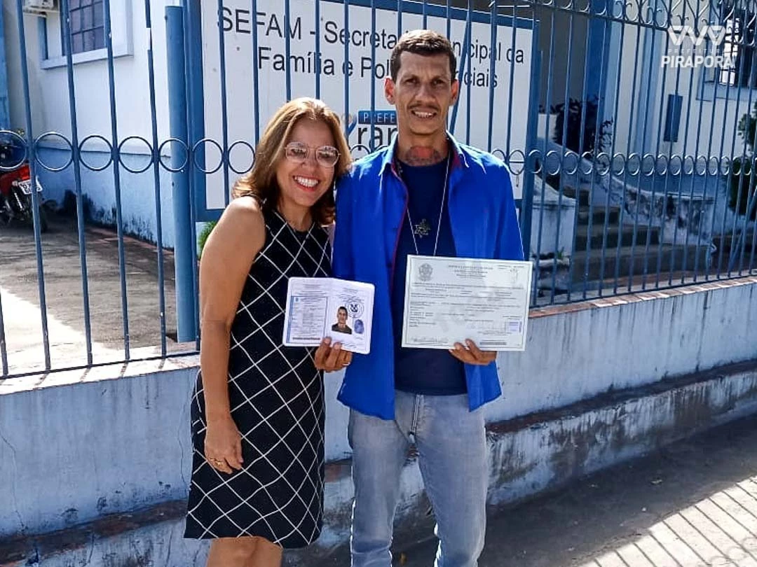 Poder público municipal resgatando vidas