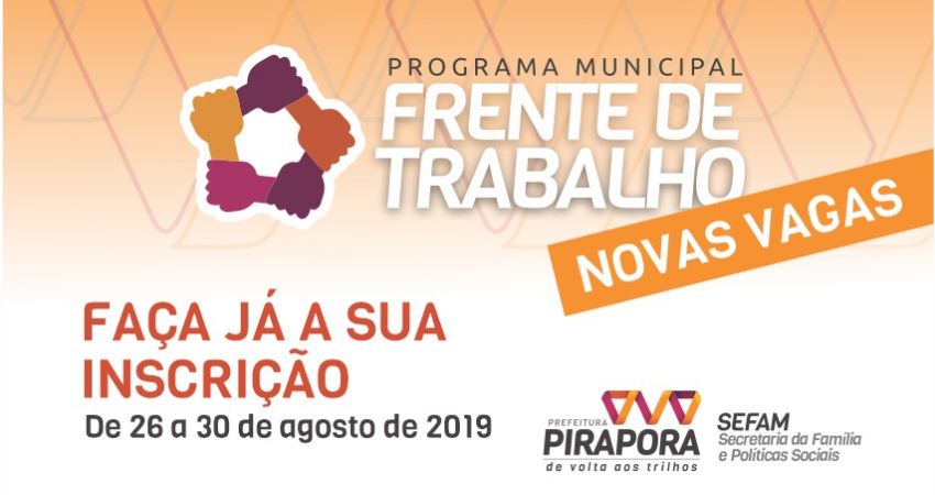 OPORTUNIDADE PARA ENFRENTAR O DESEMPREGO